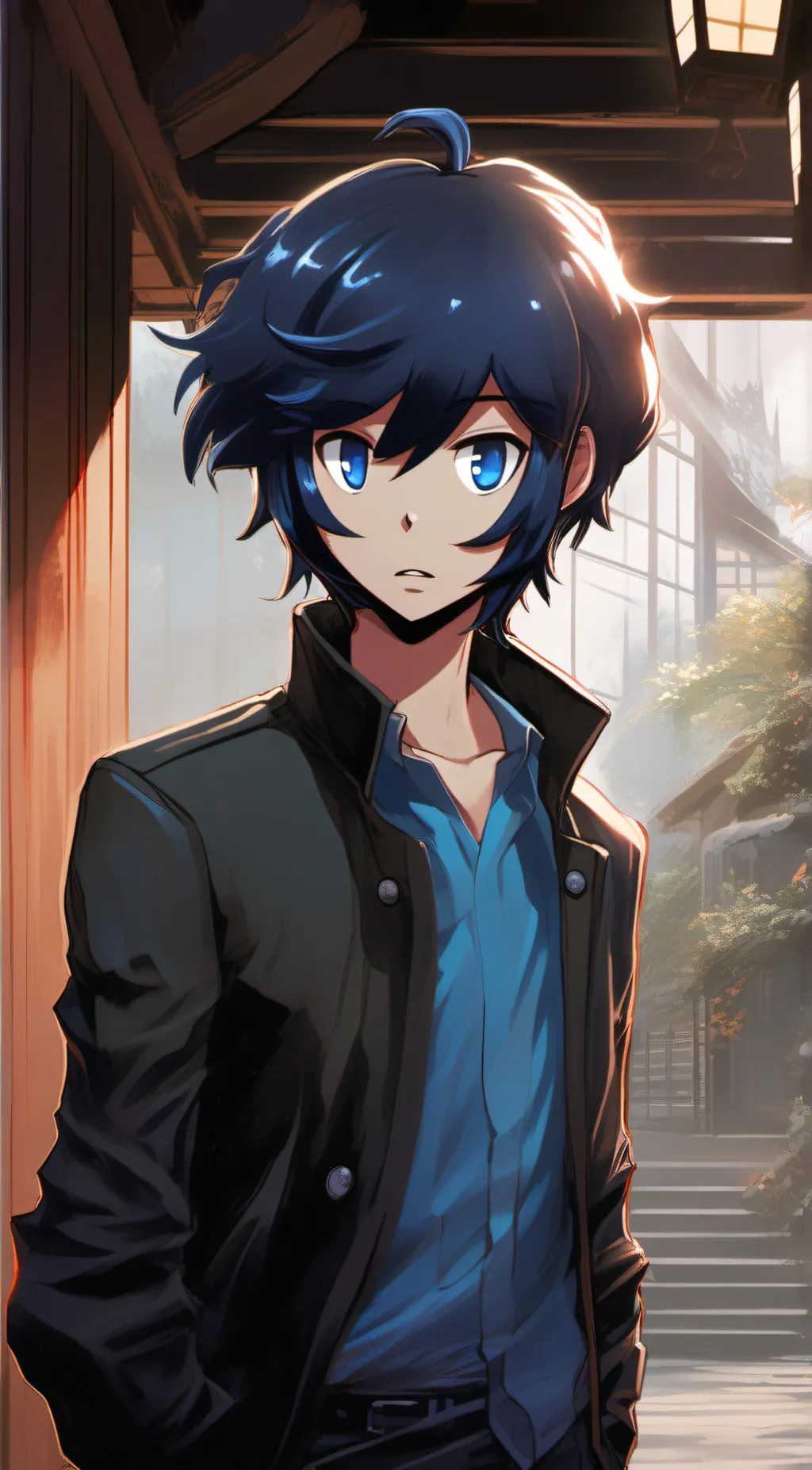 ai character: Ash background