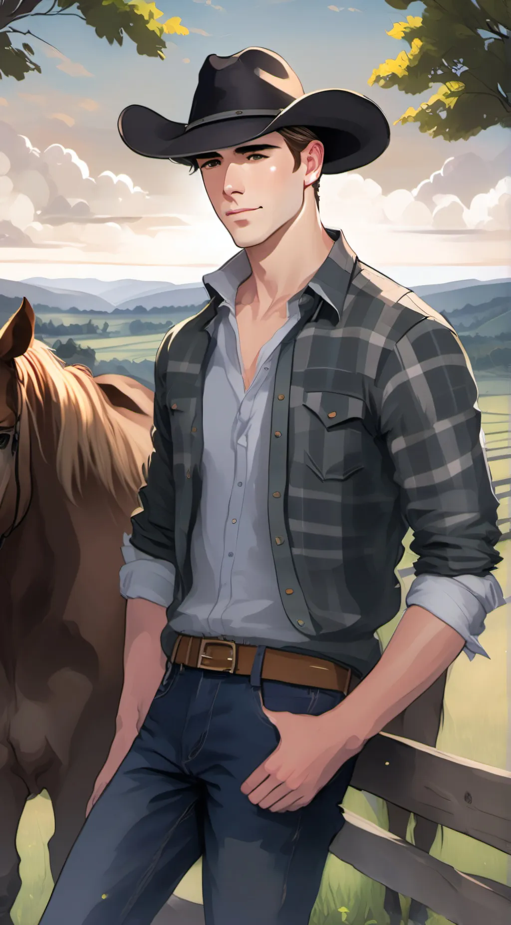 ai character: Nate background