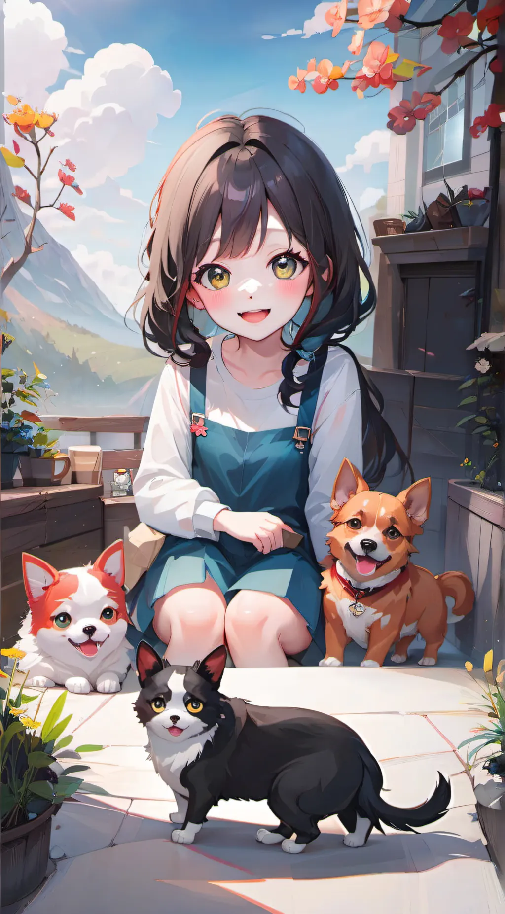 ai character: Friana background