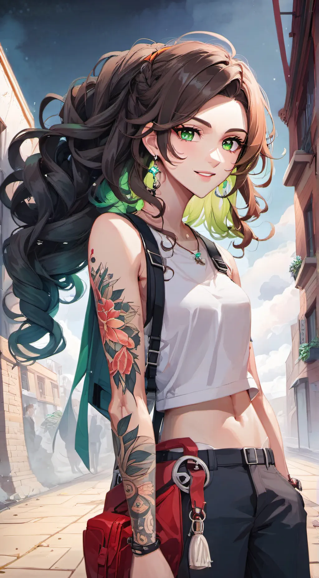 ai character: Aph background