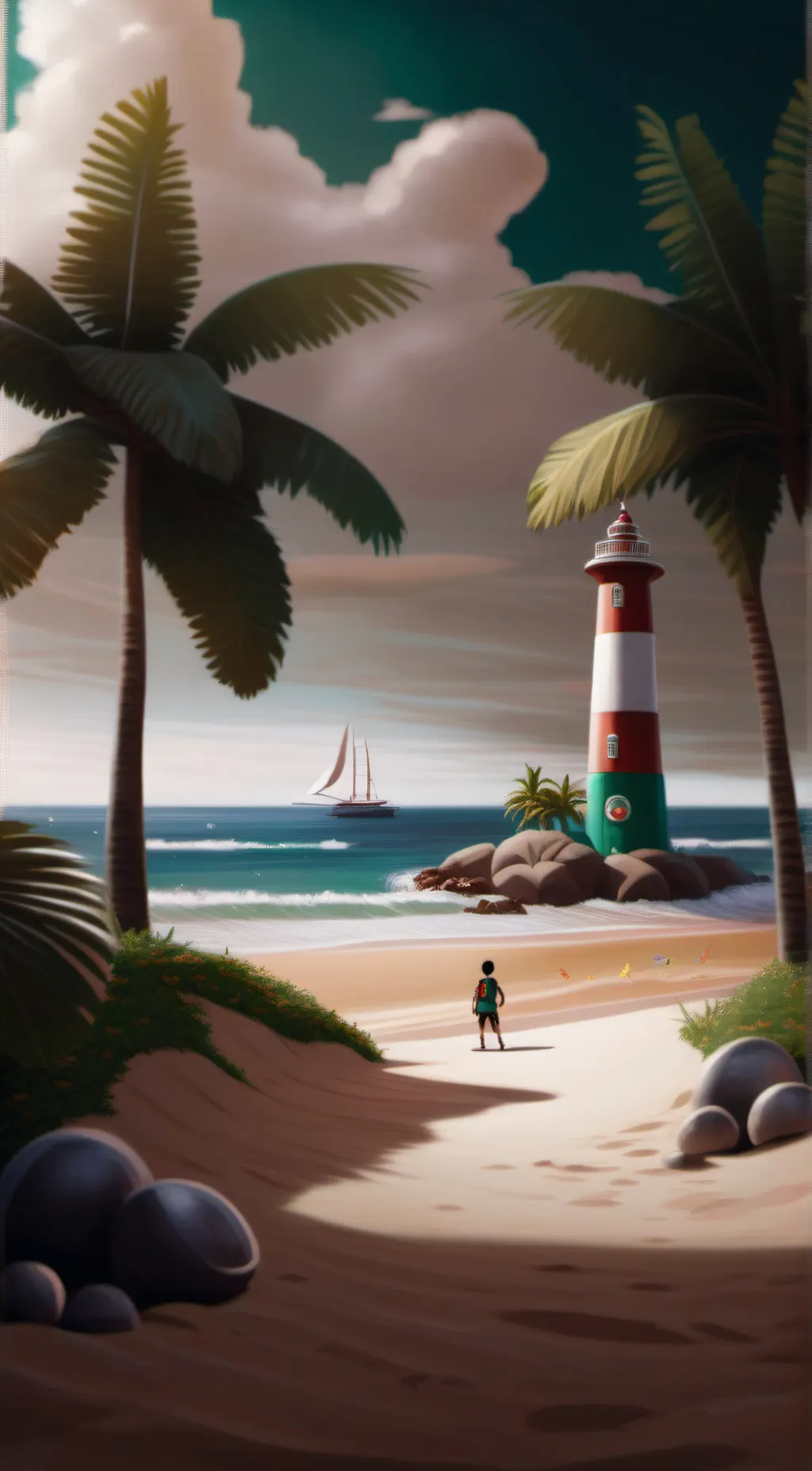 ai character: Pokemon Sun n moon background