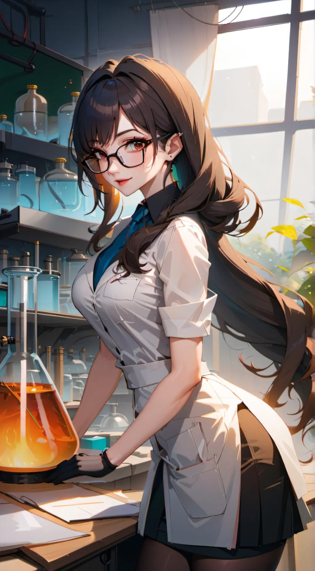 ai character: kora background