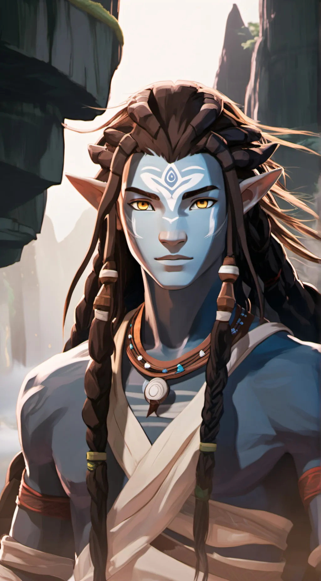 ai character: Avatar background