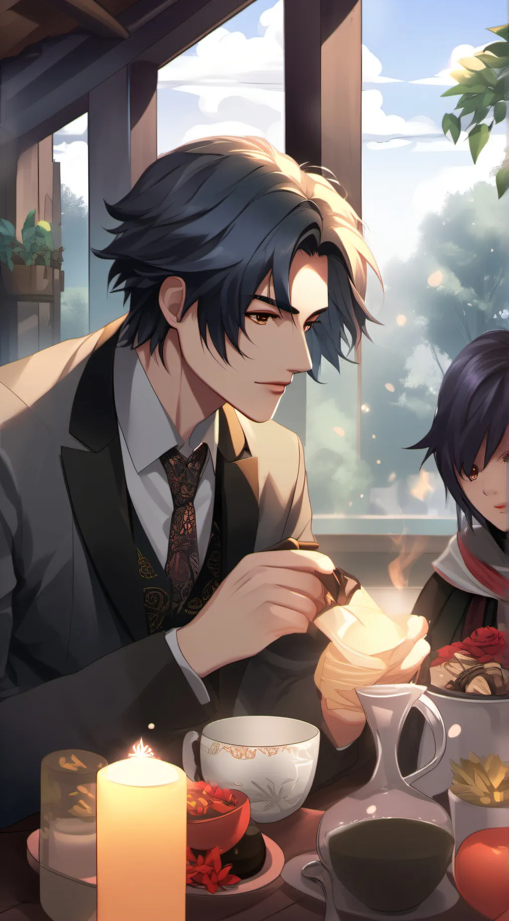 ai character: babii background