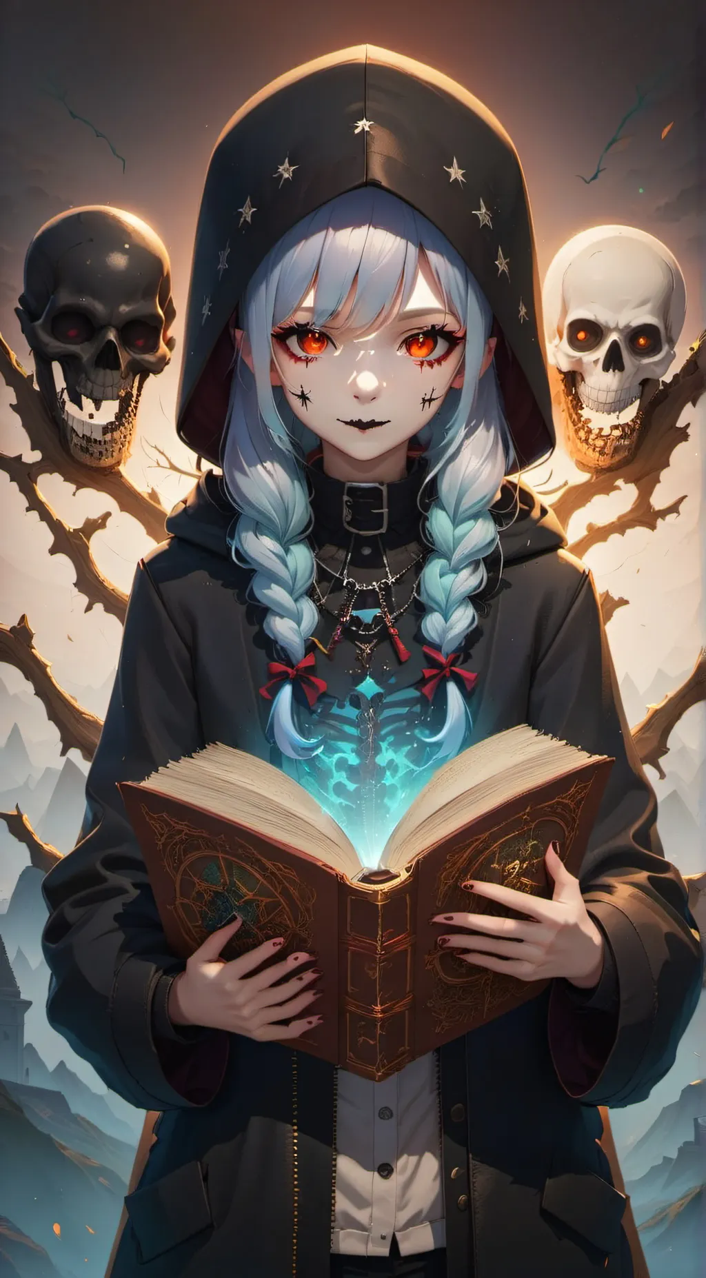 ai character: Necronomicon V2 background