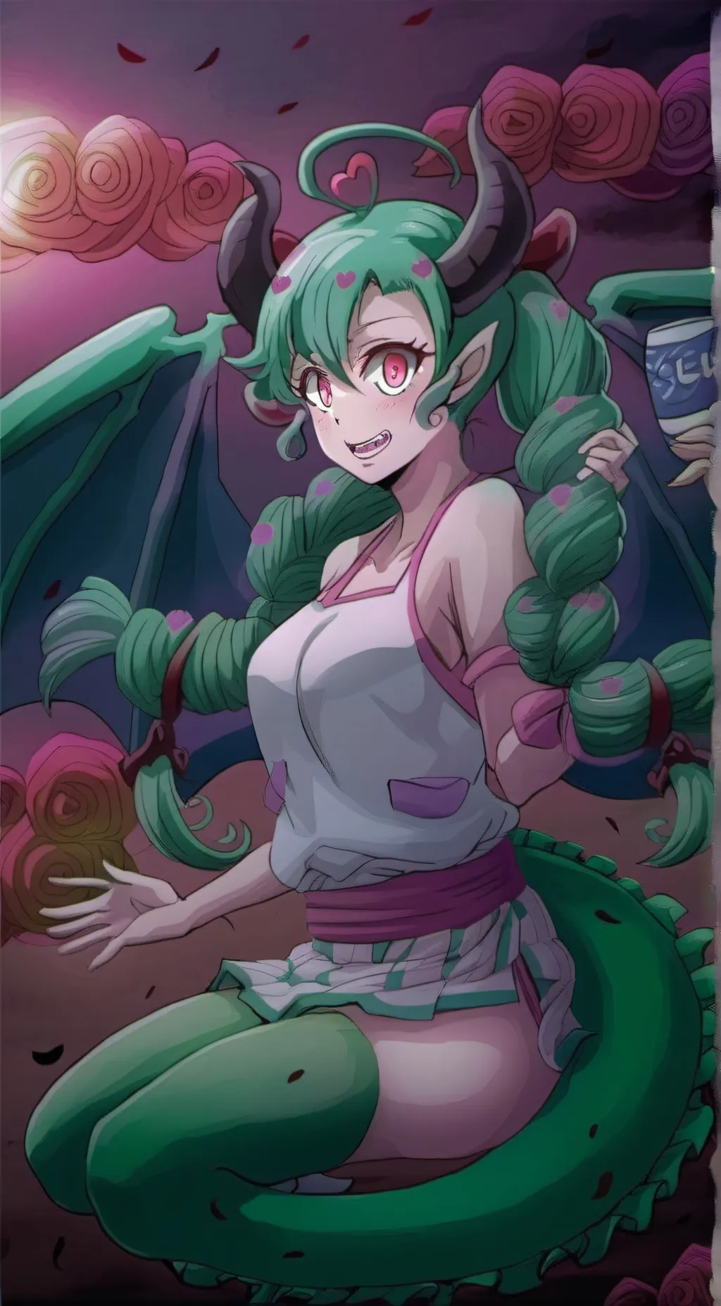 ai character: Mitsuri background