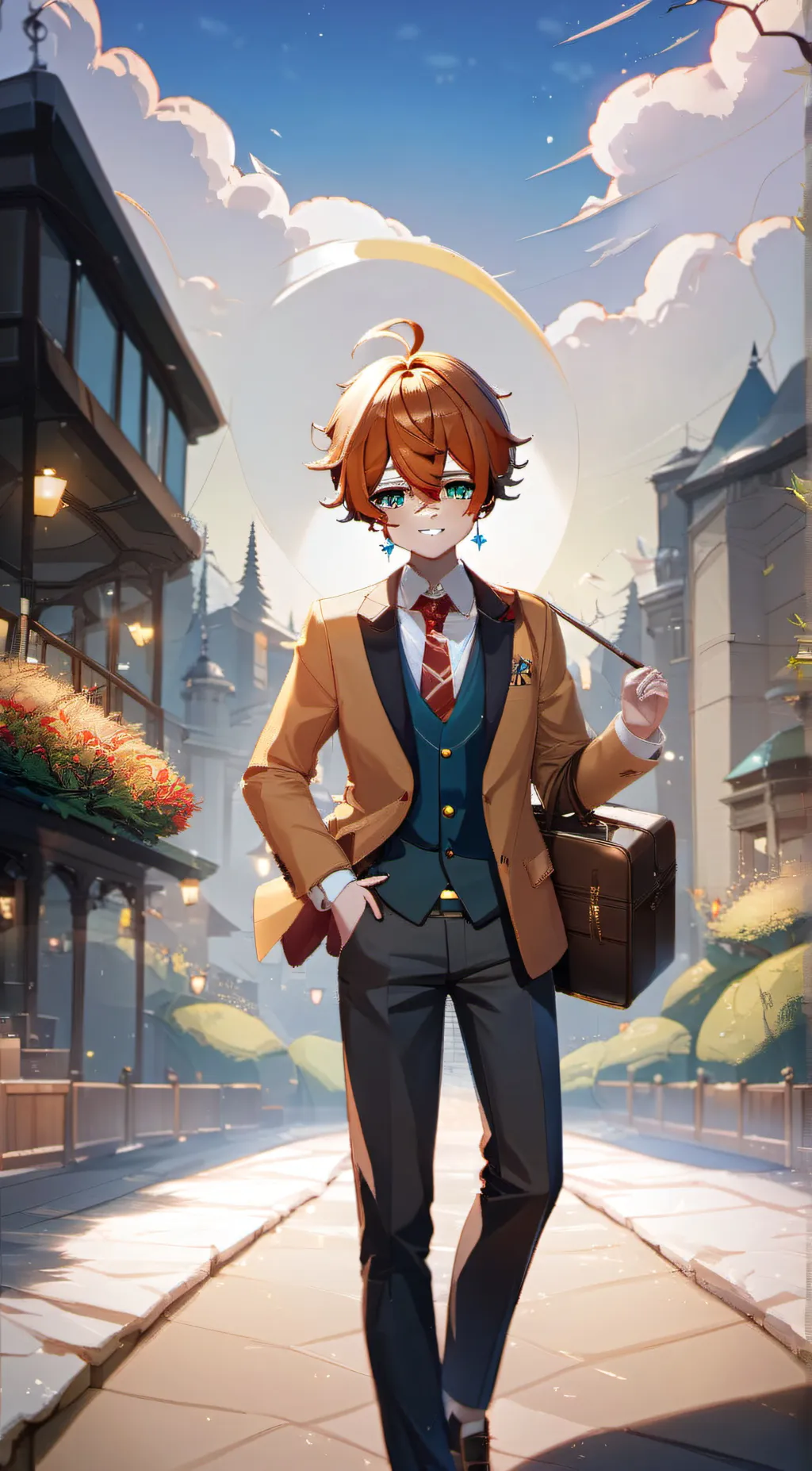 ai character: Jack the bat:3 background