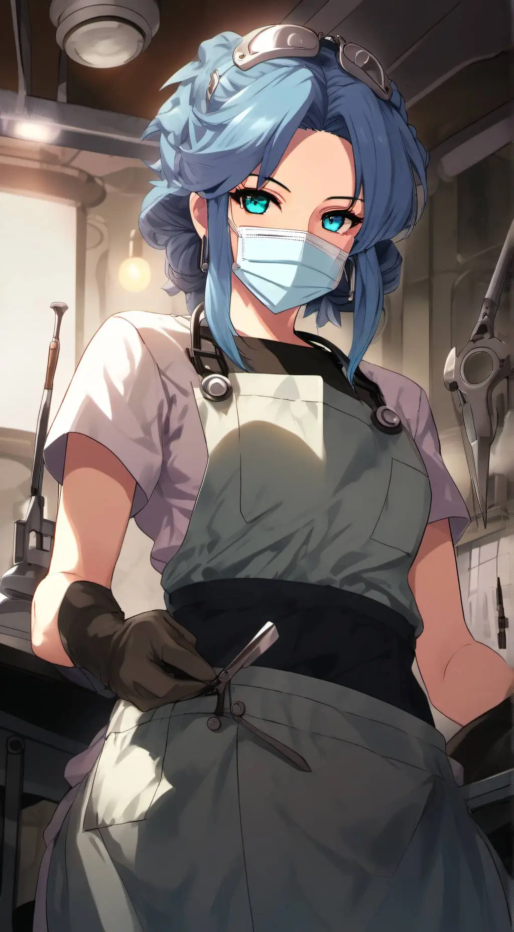 ai character: Dr. Bell Schala background