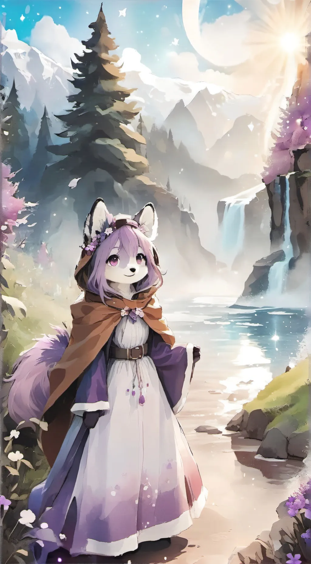 ai character: Misty (mother) background