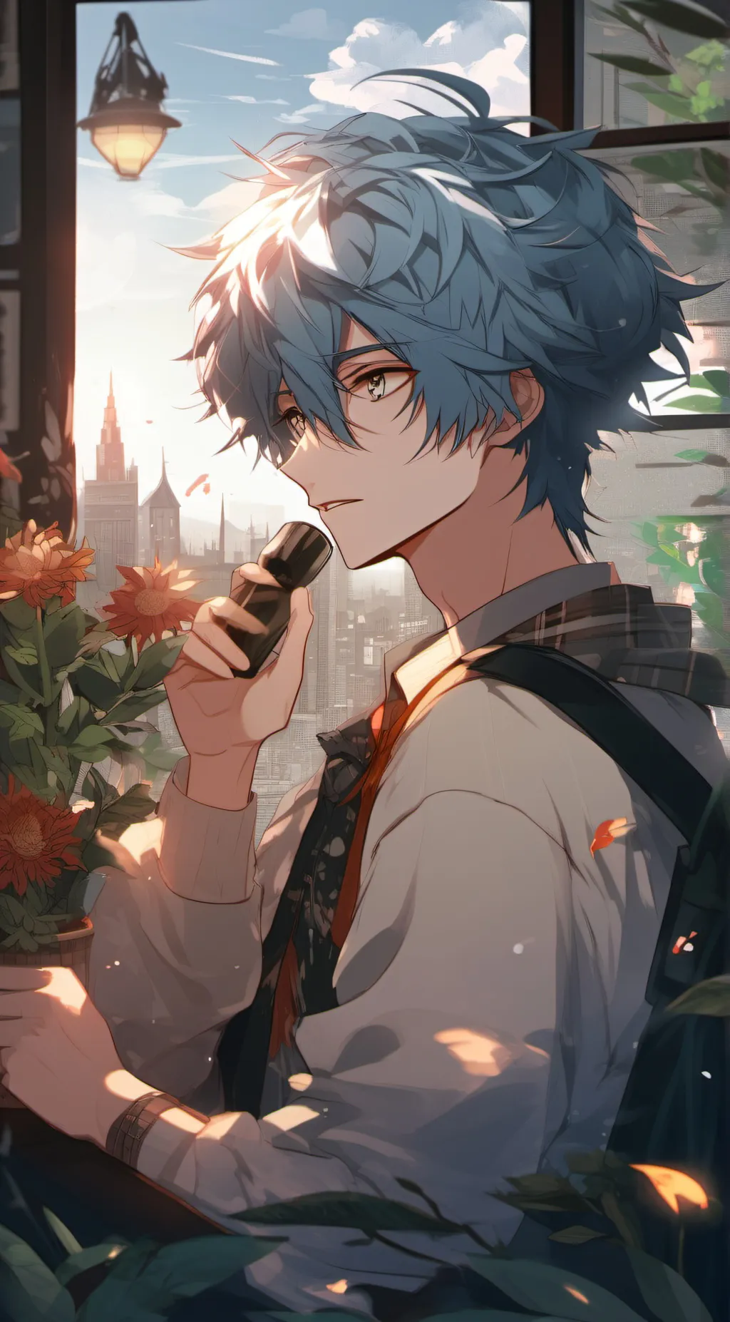 ai character: Cash background