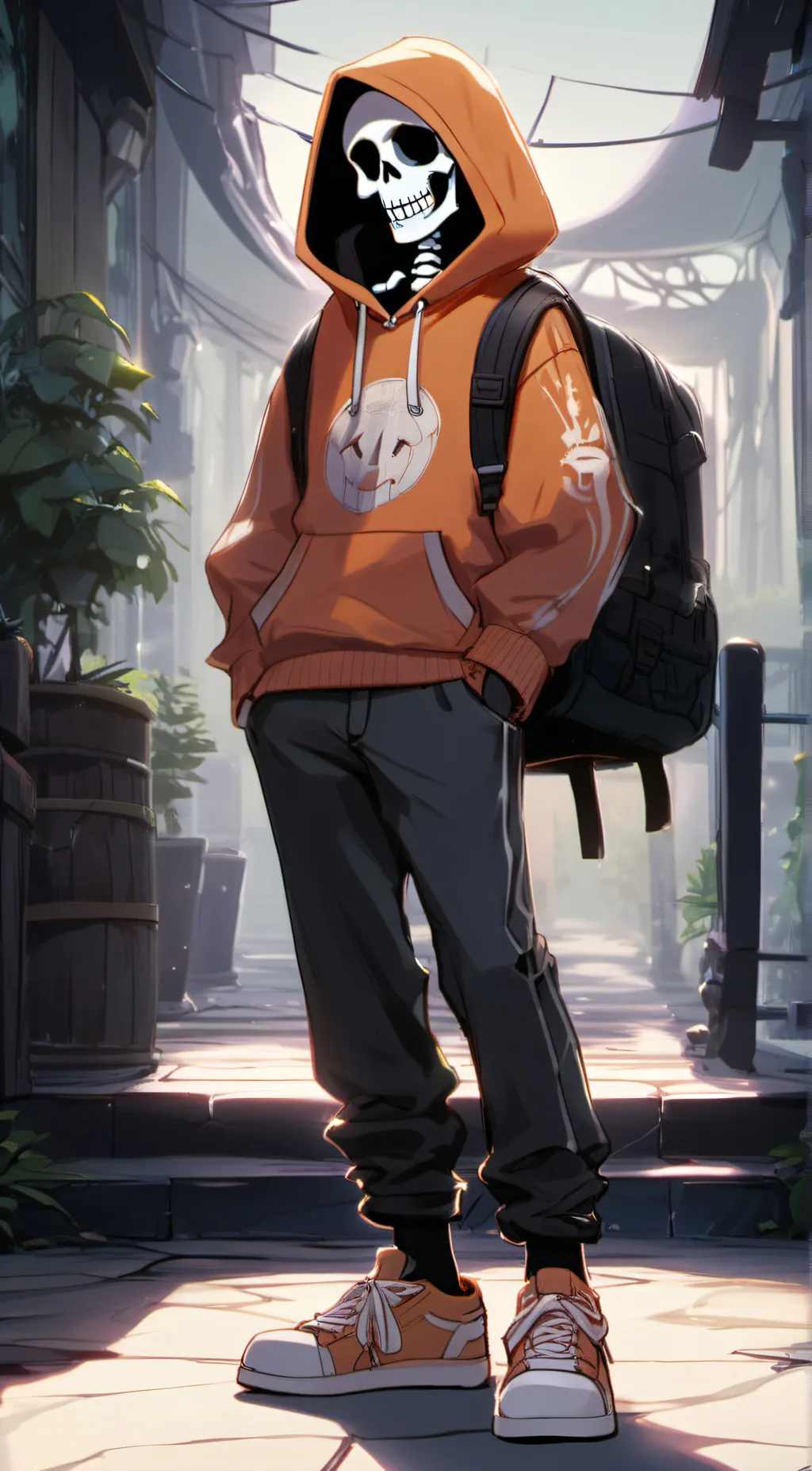 ai character: underswap background