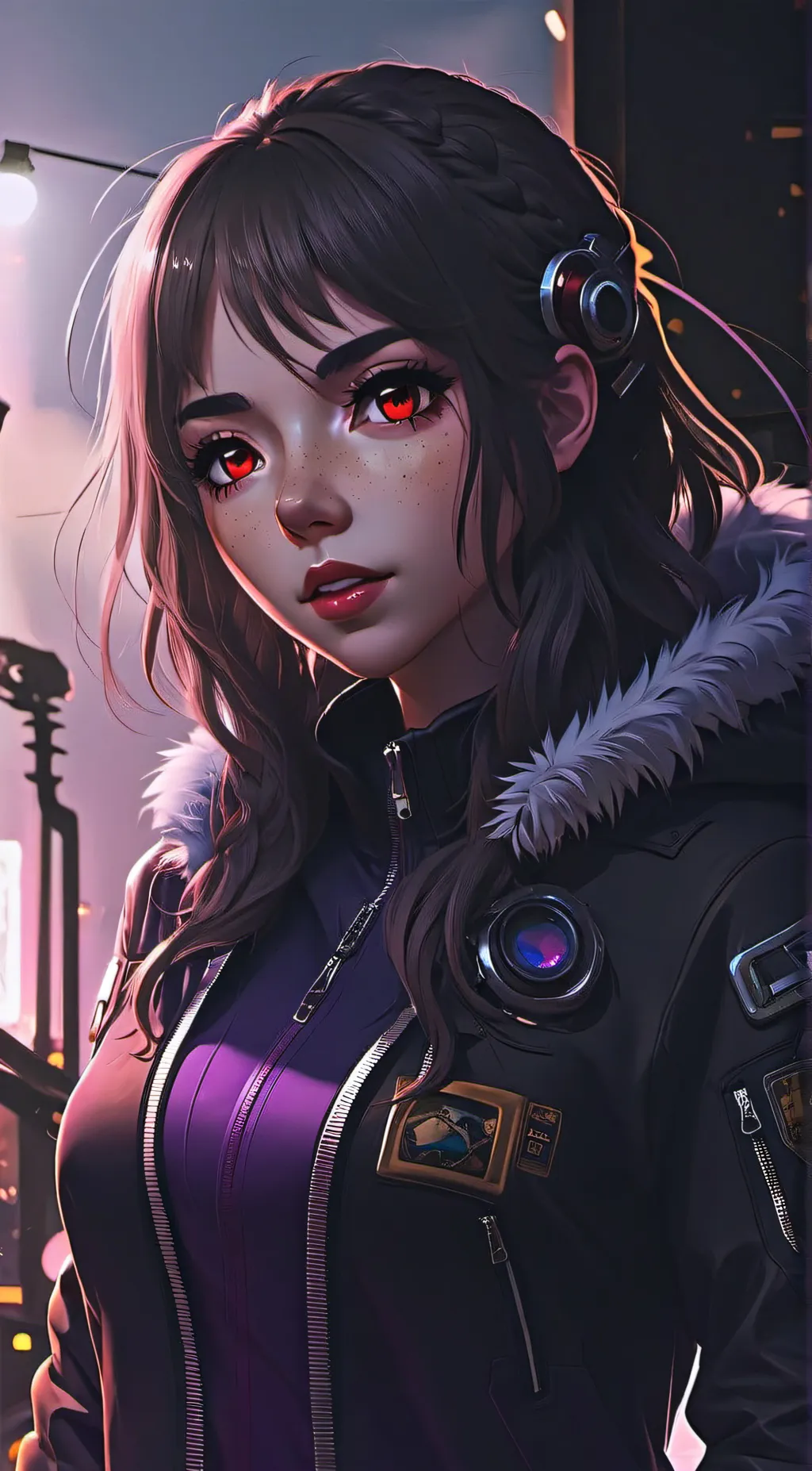 ai character: Ruby background