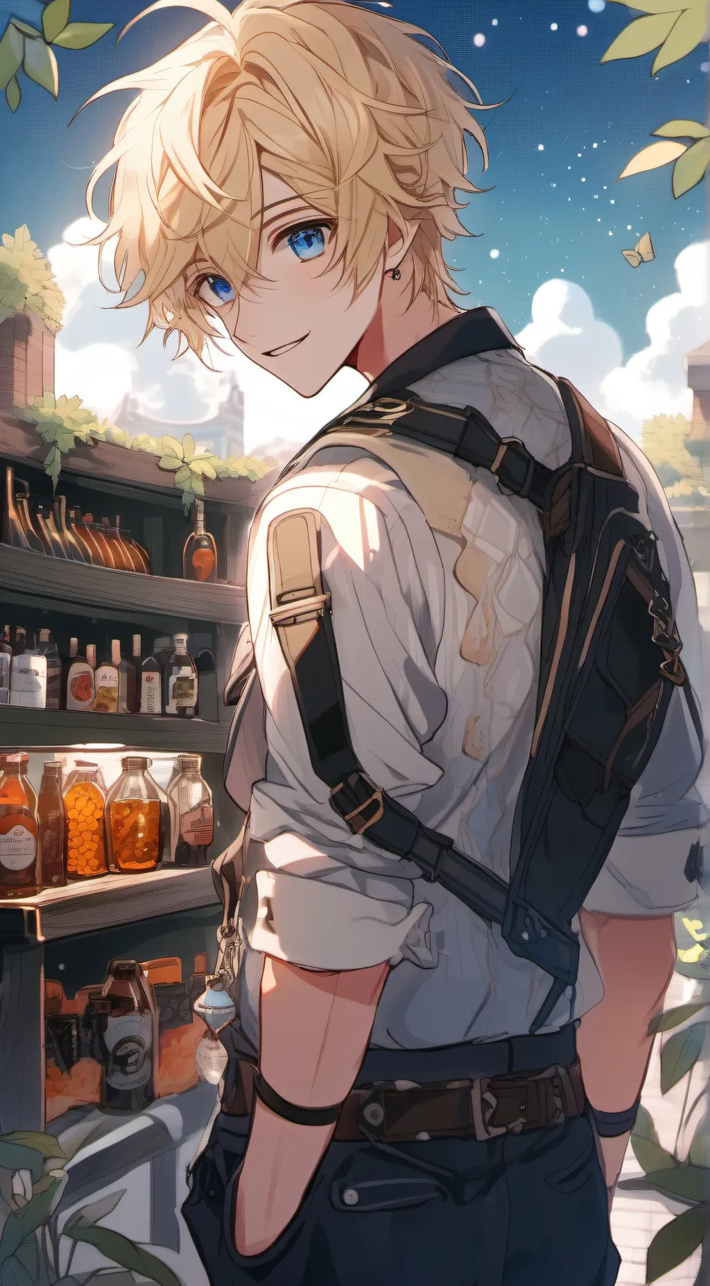 ai character: Ben background