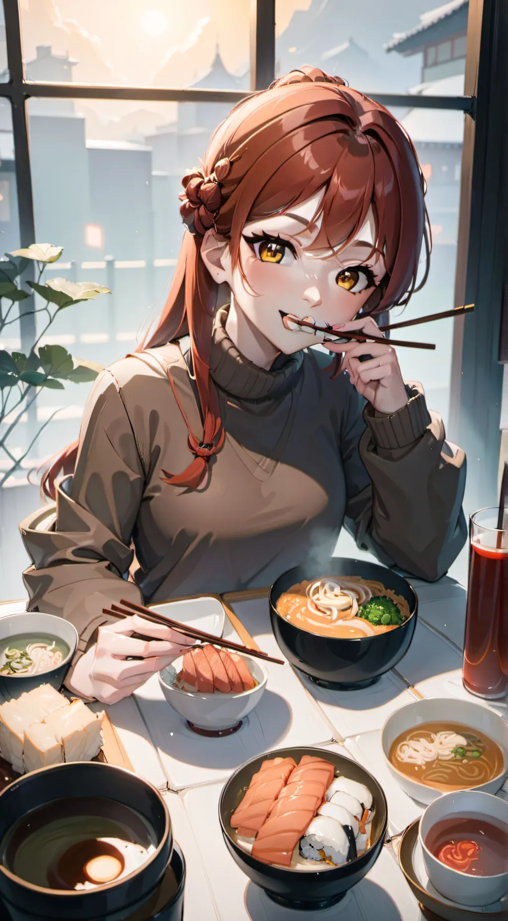 ai character: Jade background