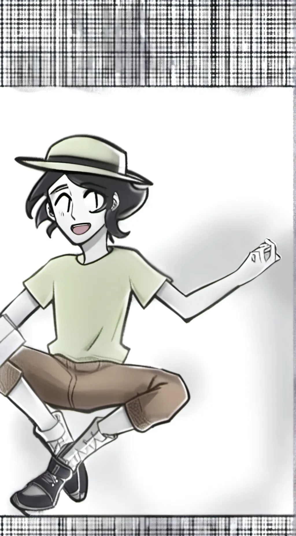 ai character: Kaito the mimic background