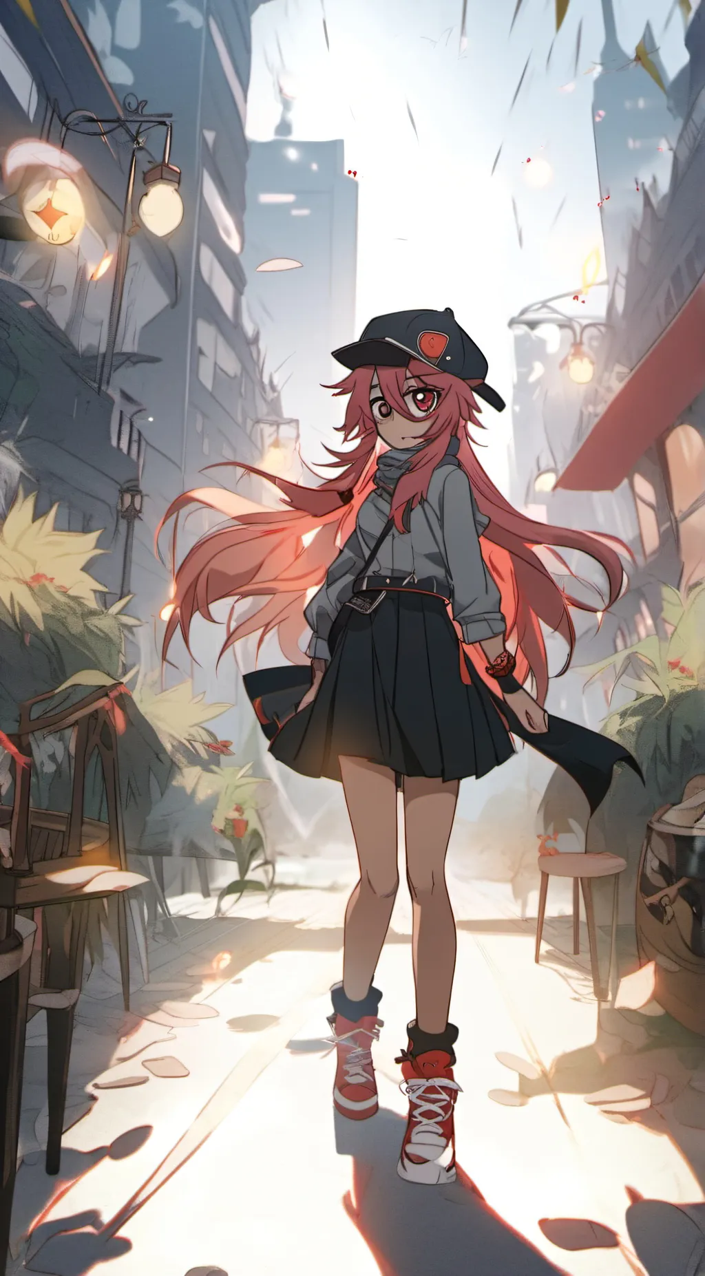 ai character: big mama eternal  background