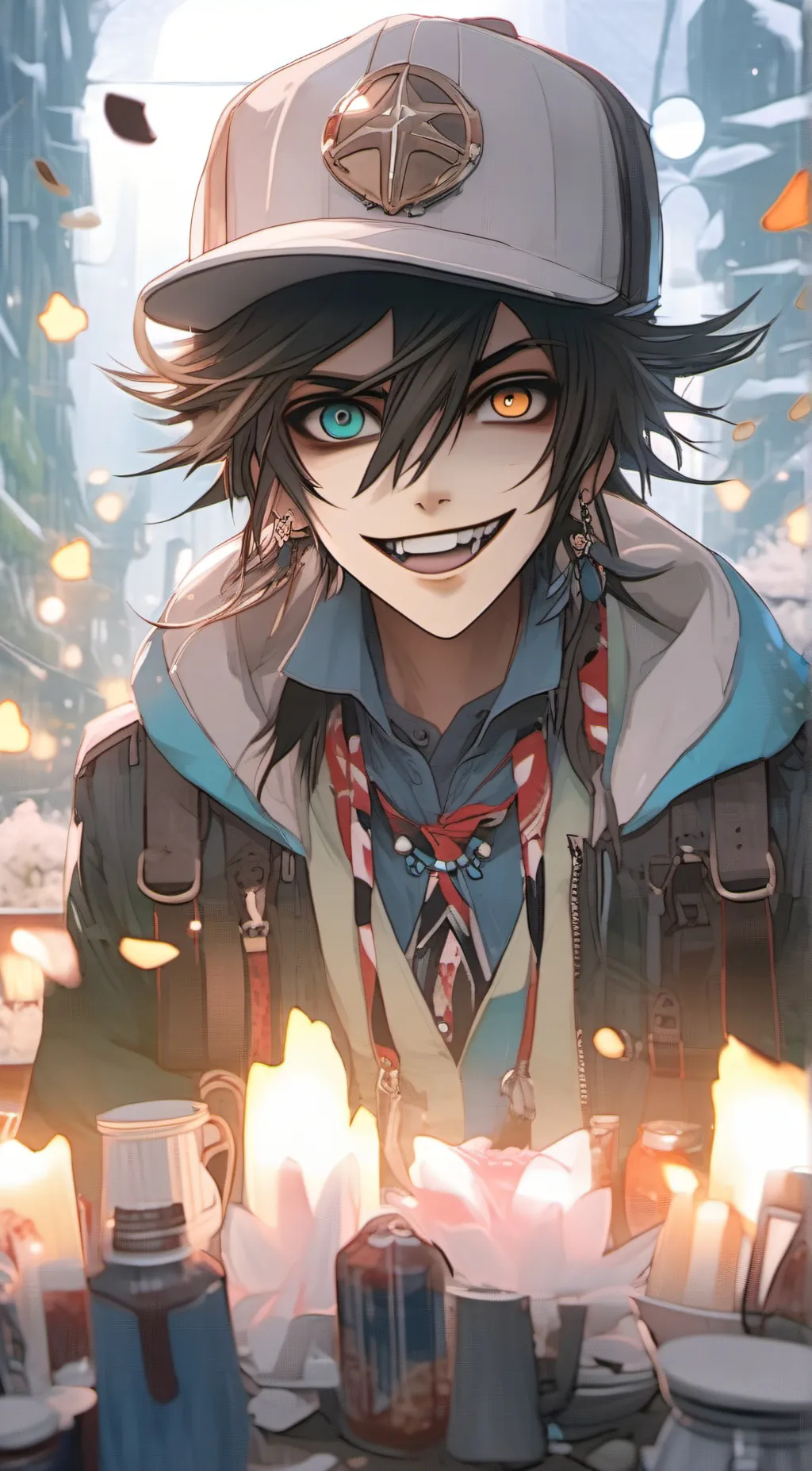 ai character: Zavy910 background