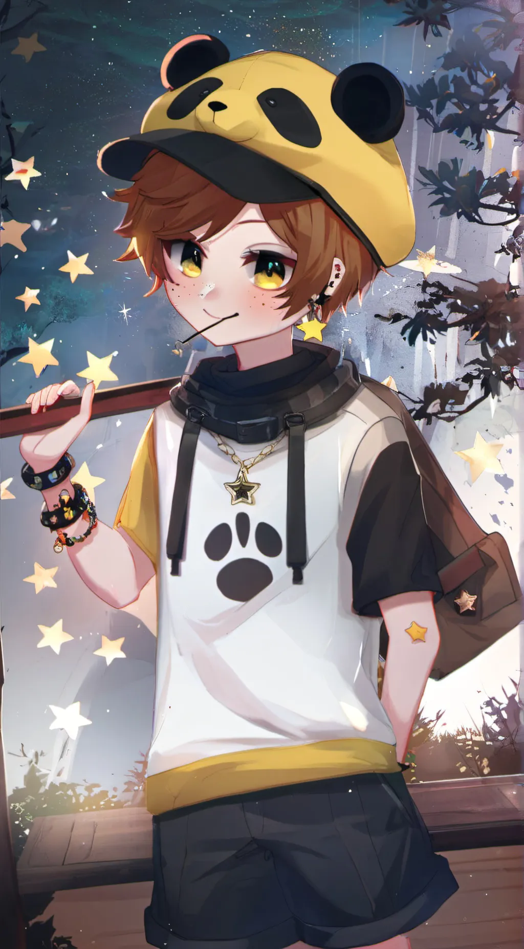 ai character: Lucas background