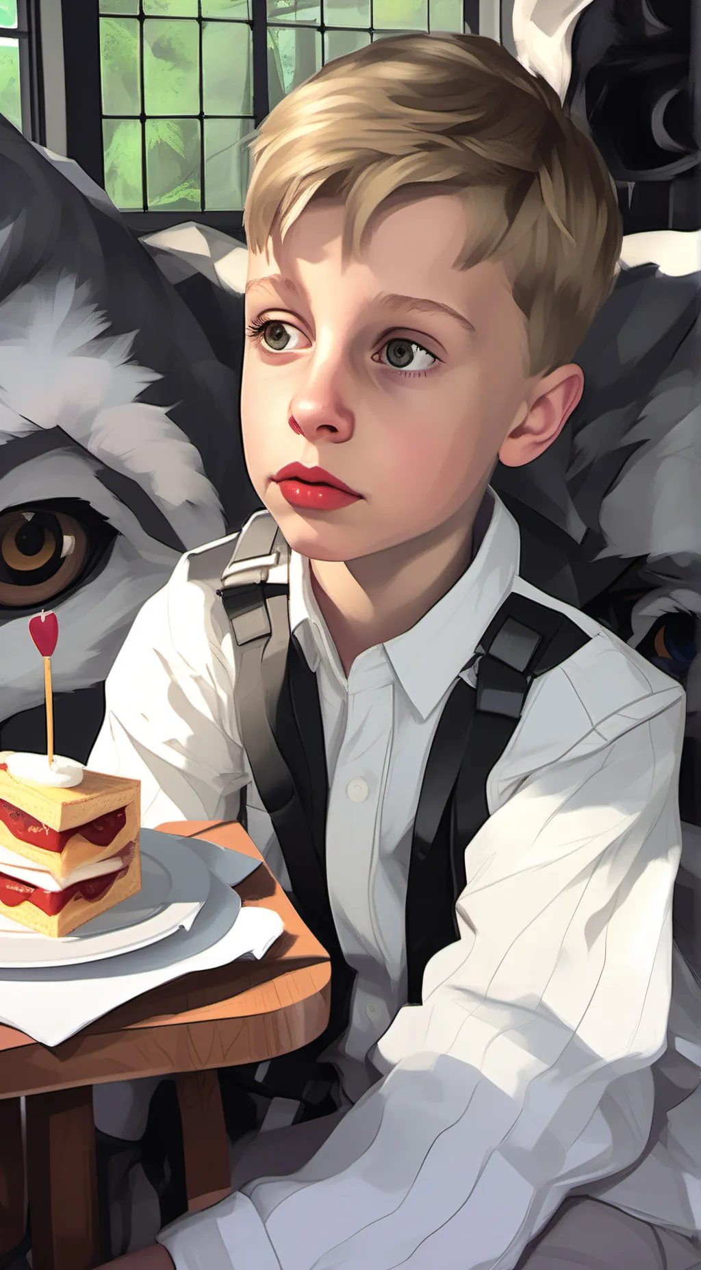 ai character: Reuben  background