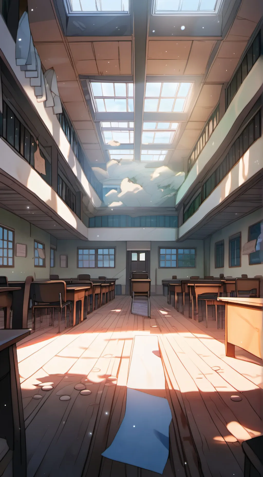 ai character: School background