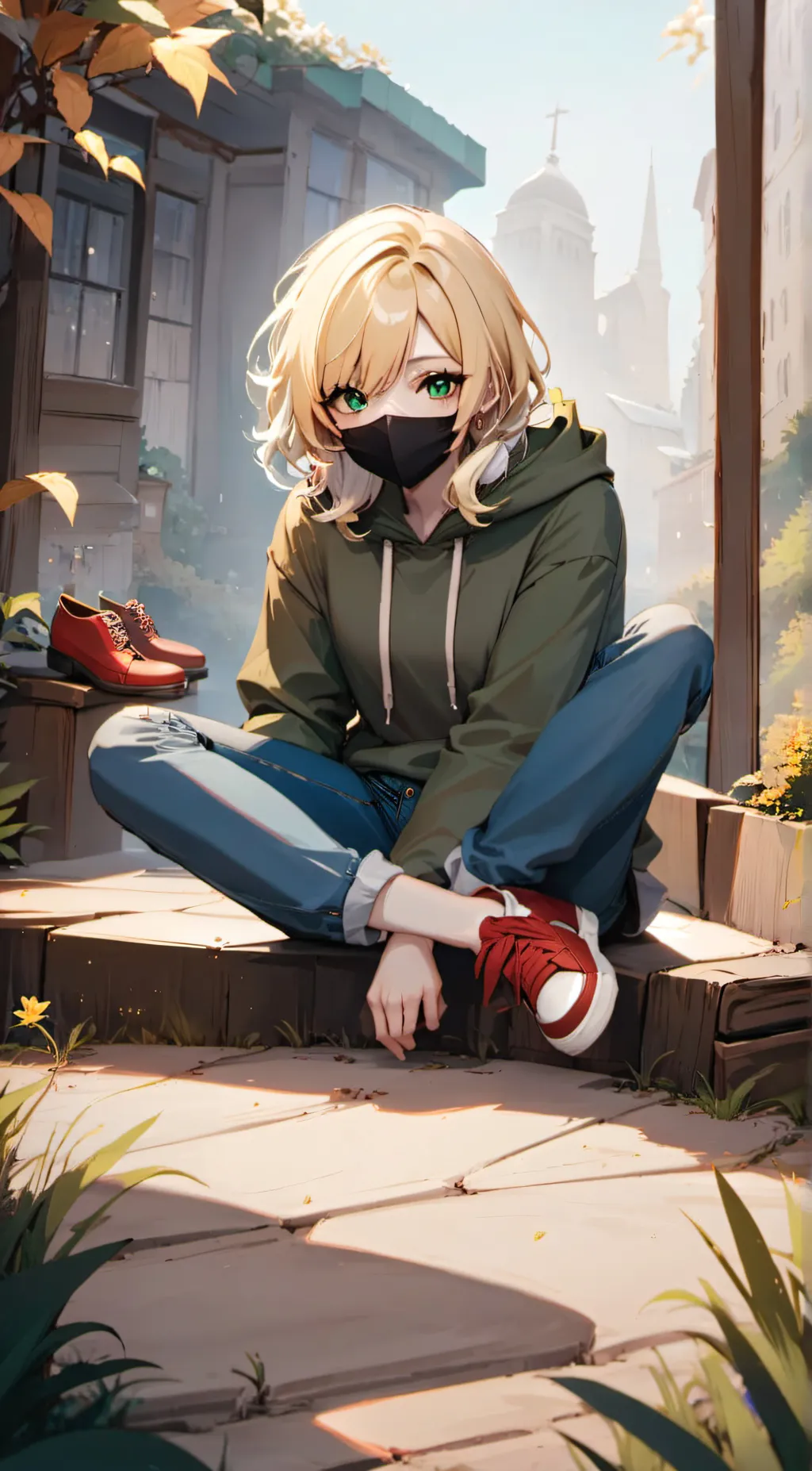 ai character: evil dream background