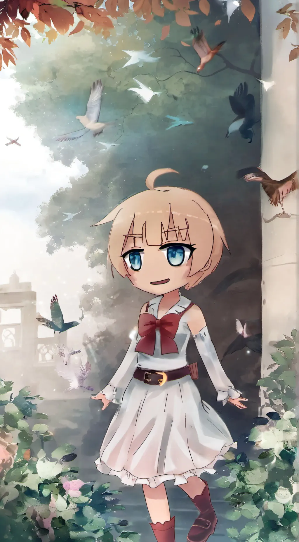 ai character: Baby background