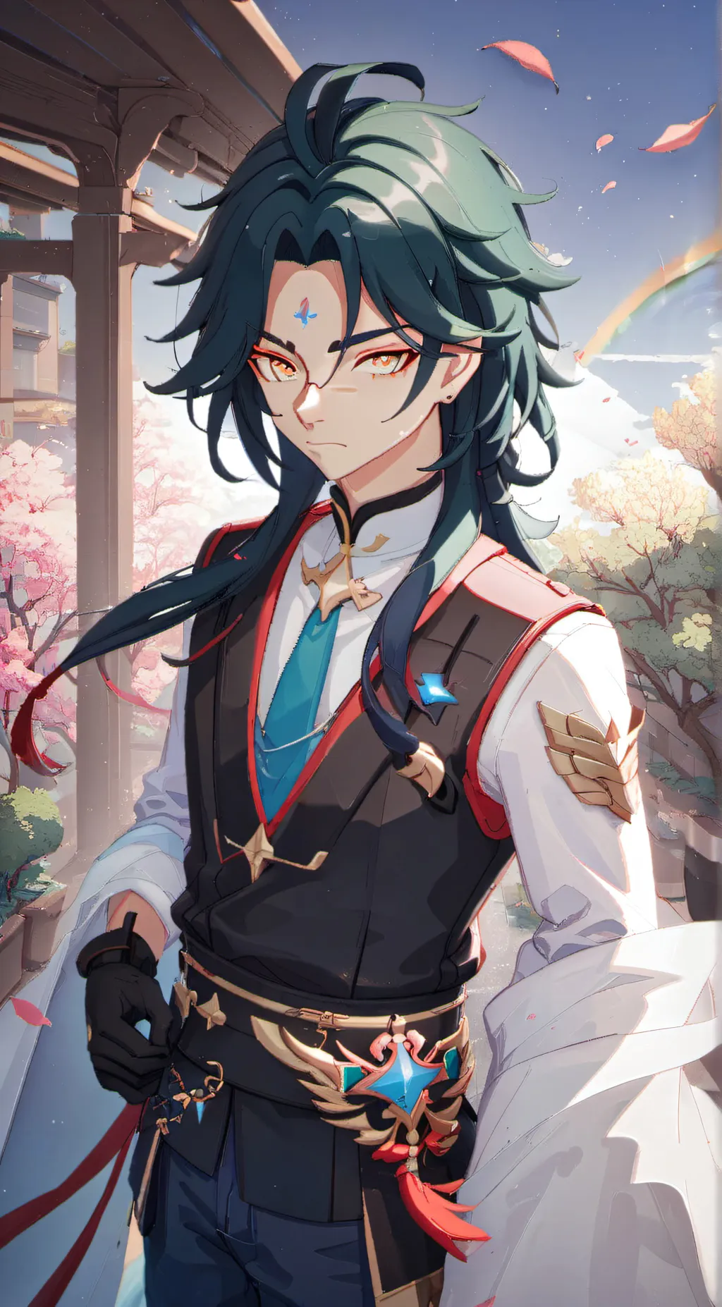 ai character: Xiao background