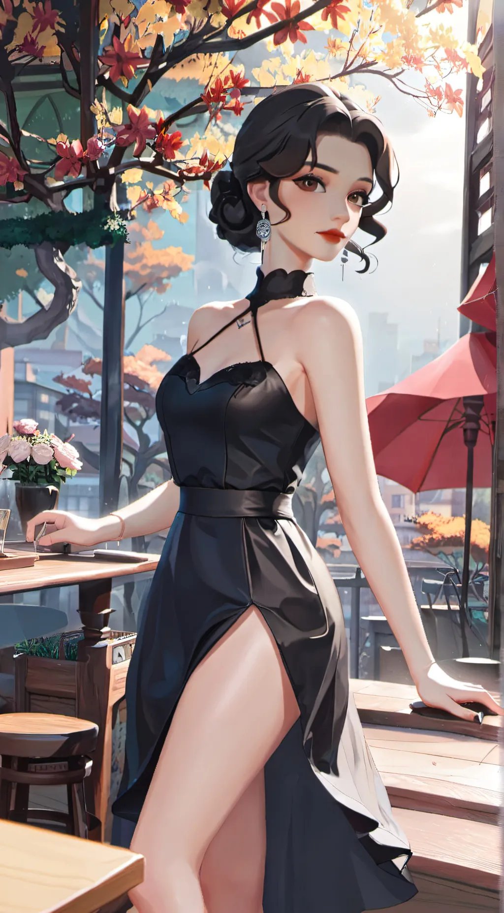 ai character: Zhang Ciao background