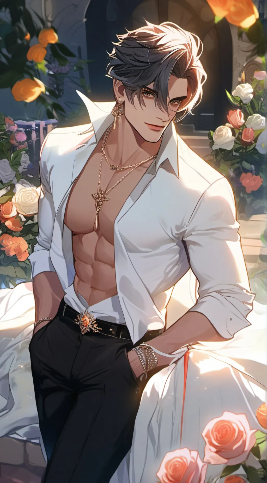 ai character: Mc gayson background