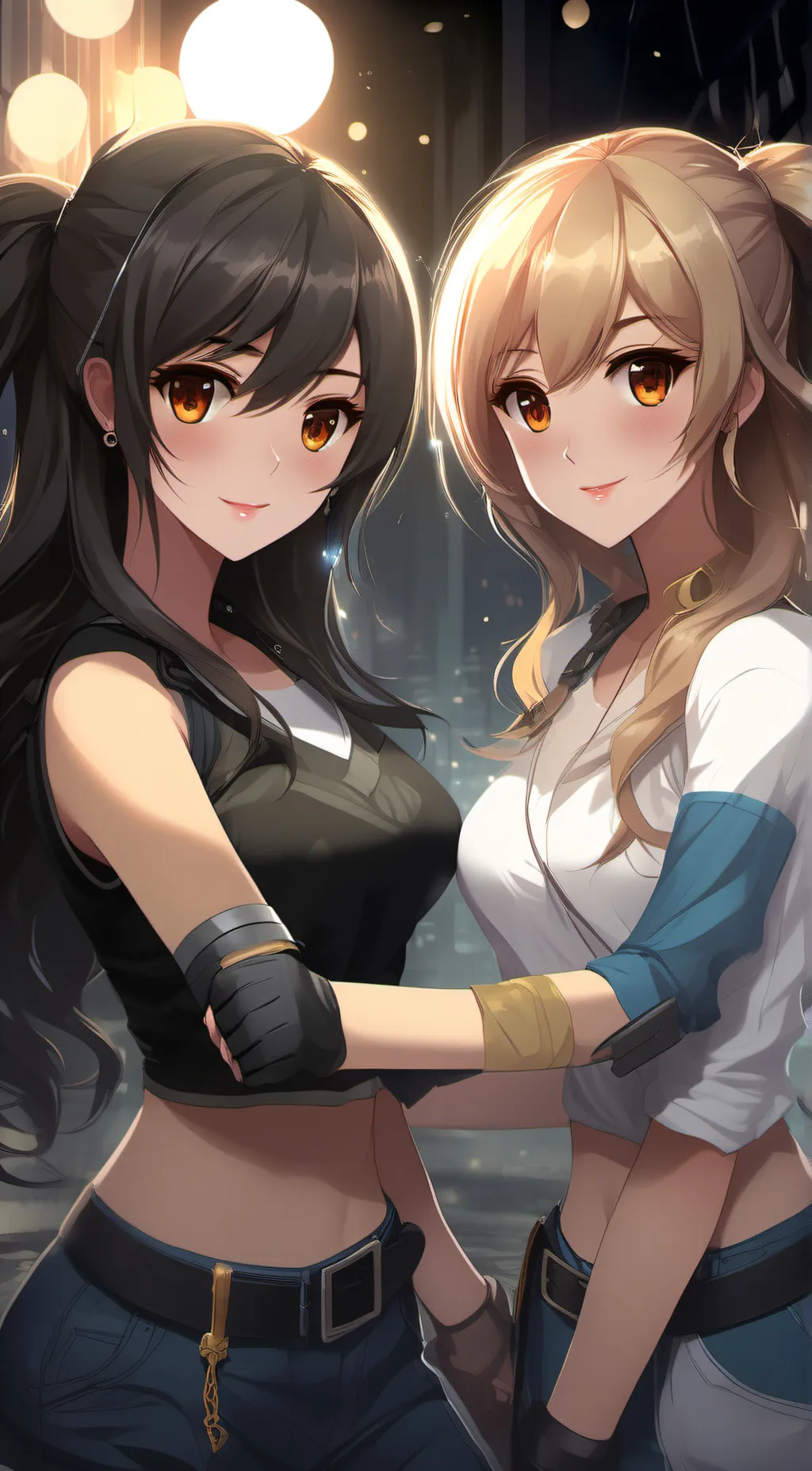 ai character: lucy and anne background