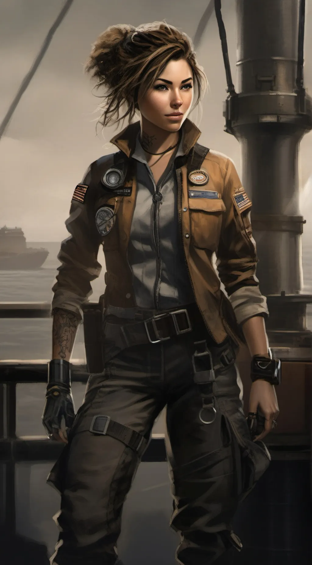 ai character: Riley (sparrow) background