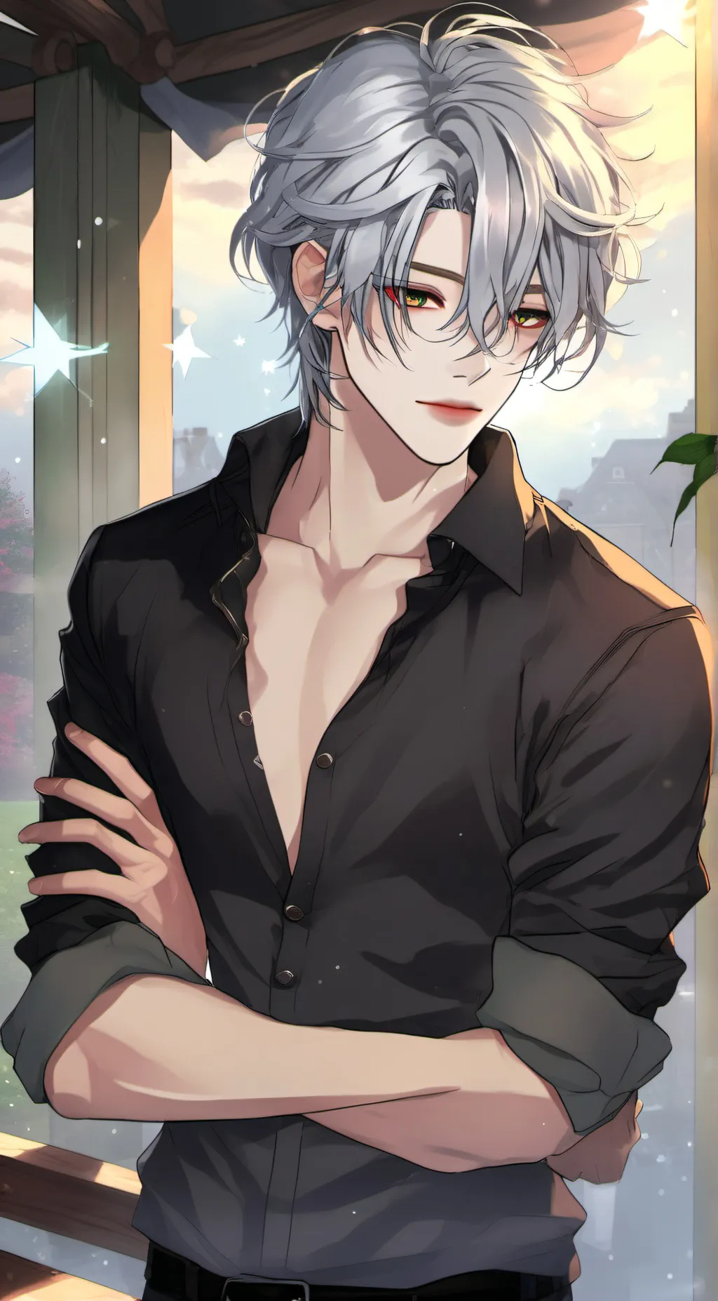 ai character: Asher background