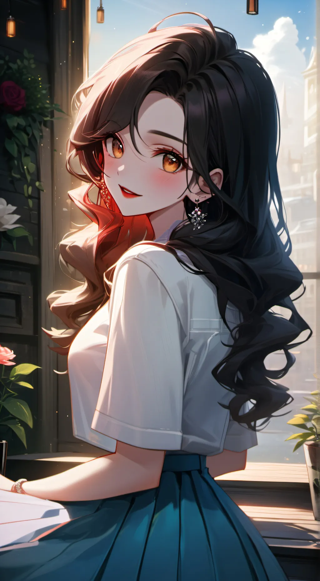 ai character: chizu background