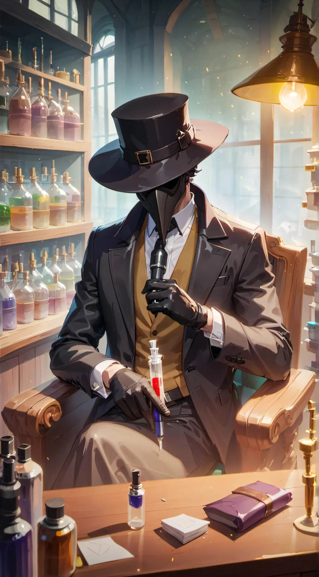 ai character: Experiment #### background