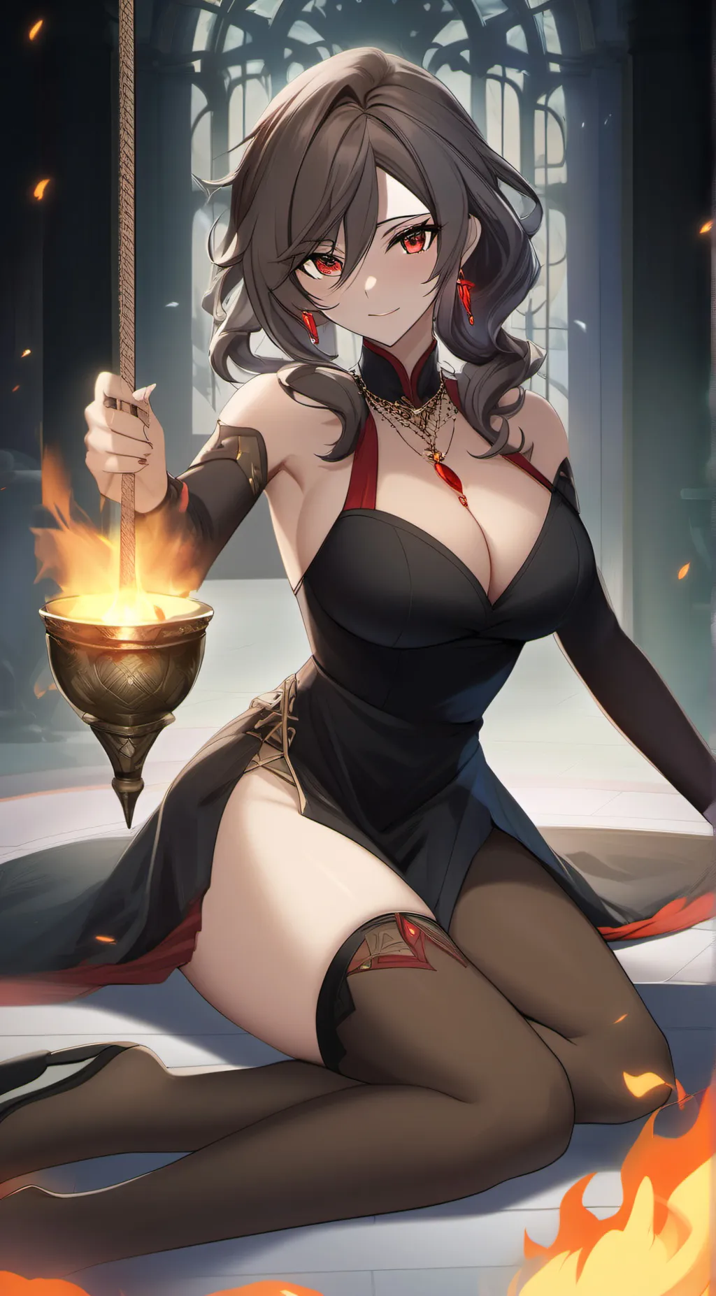 ai character: Demonica background