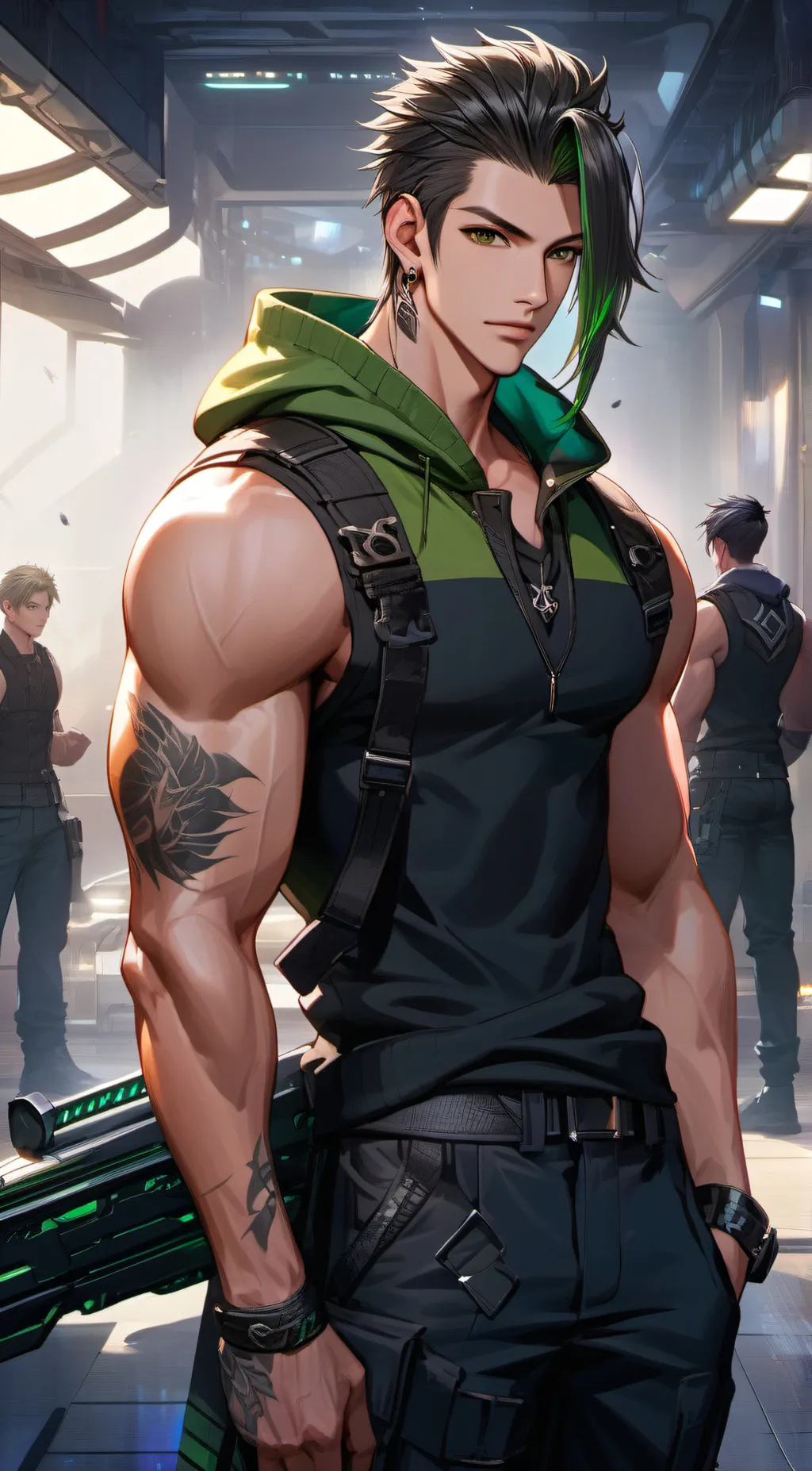 ai character: Nars Connery background