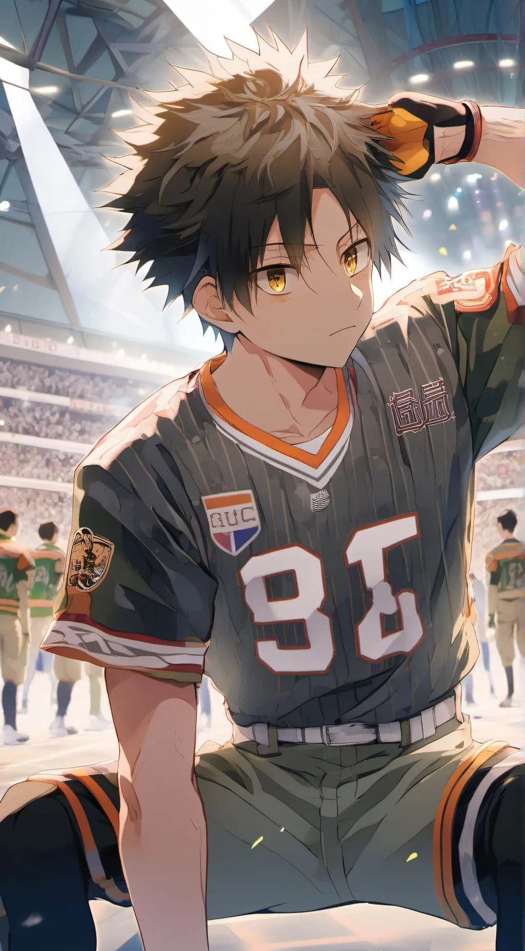 ai character: Yū Nishinoya  background