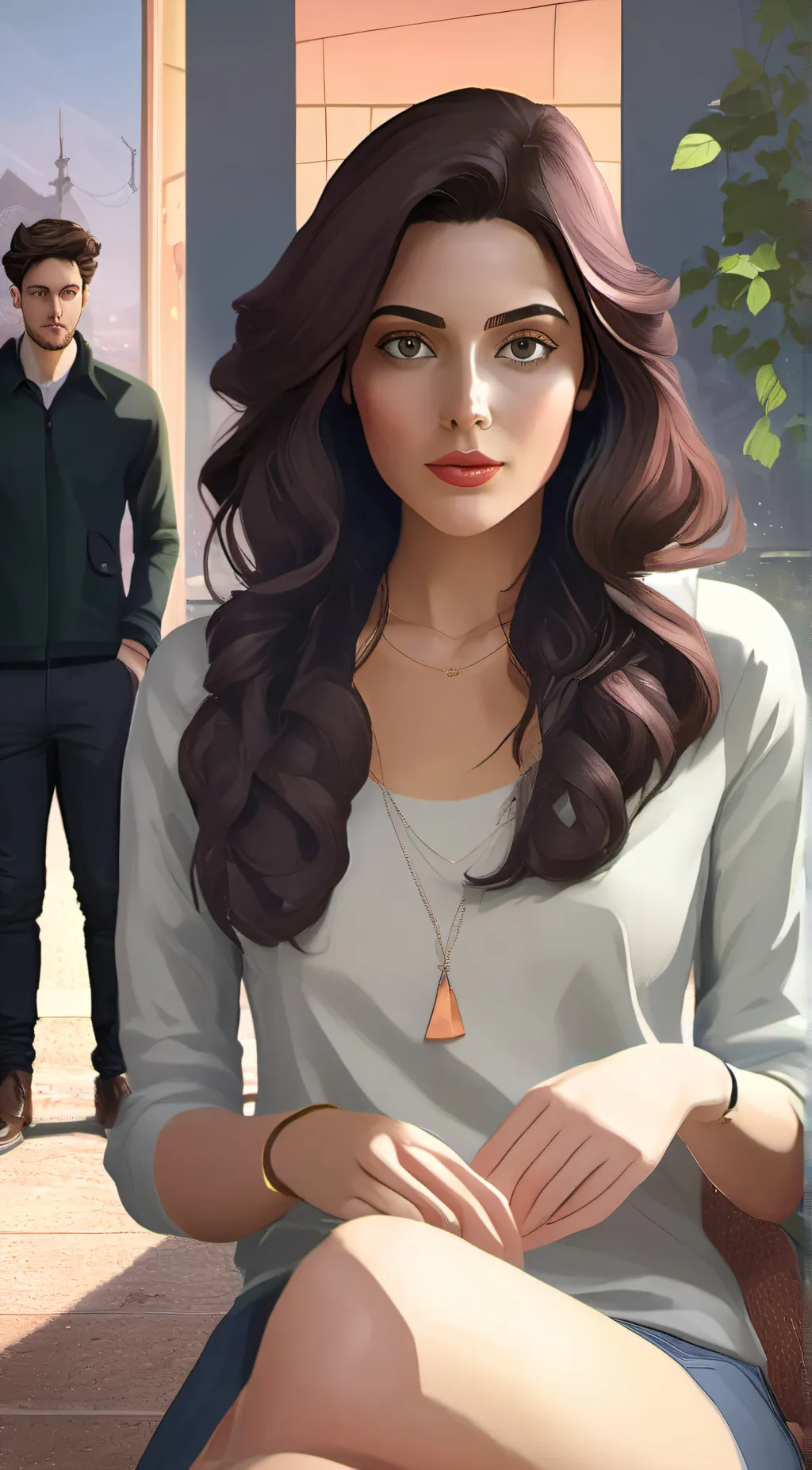 ai character: Ava background