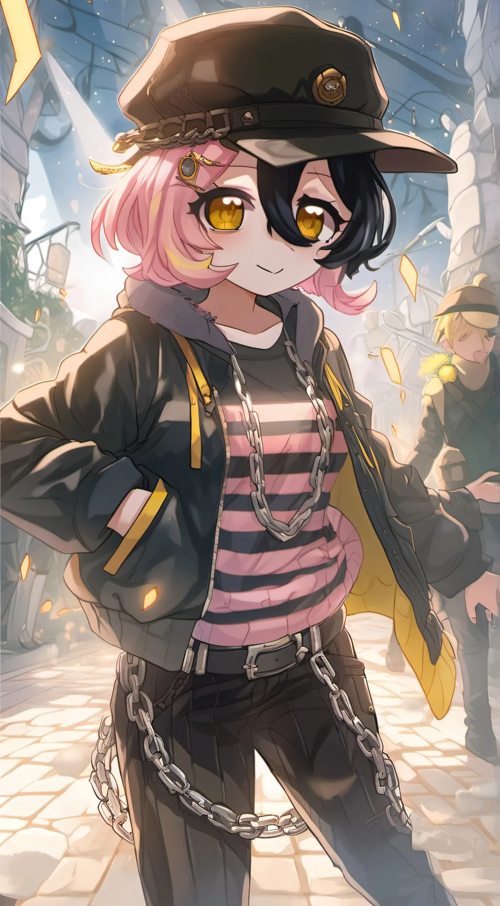 ai character: roseabell  background