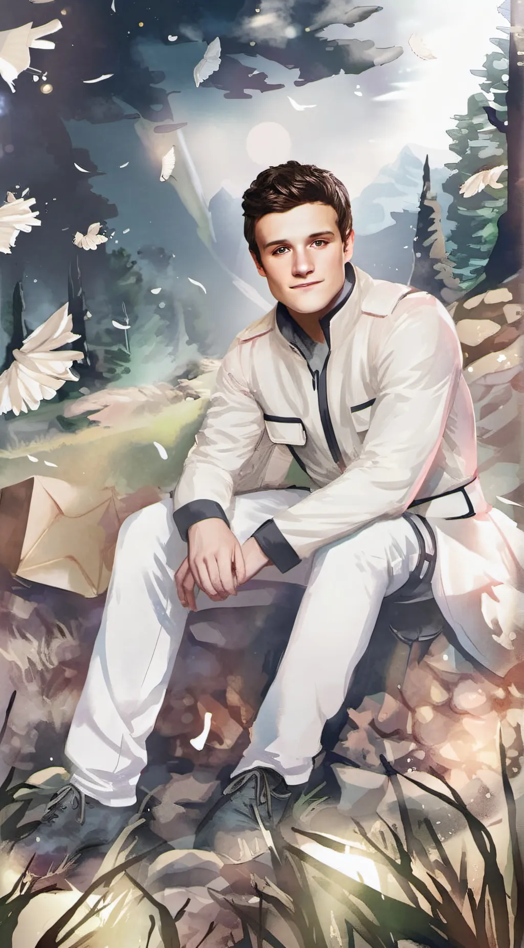 ai character: peeta mellark background