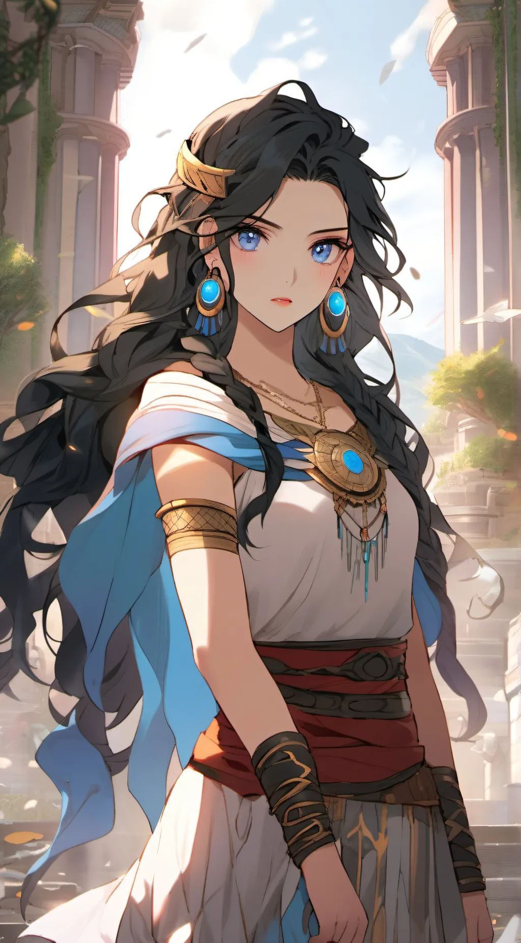 ai character: rare background