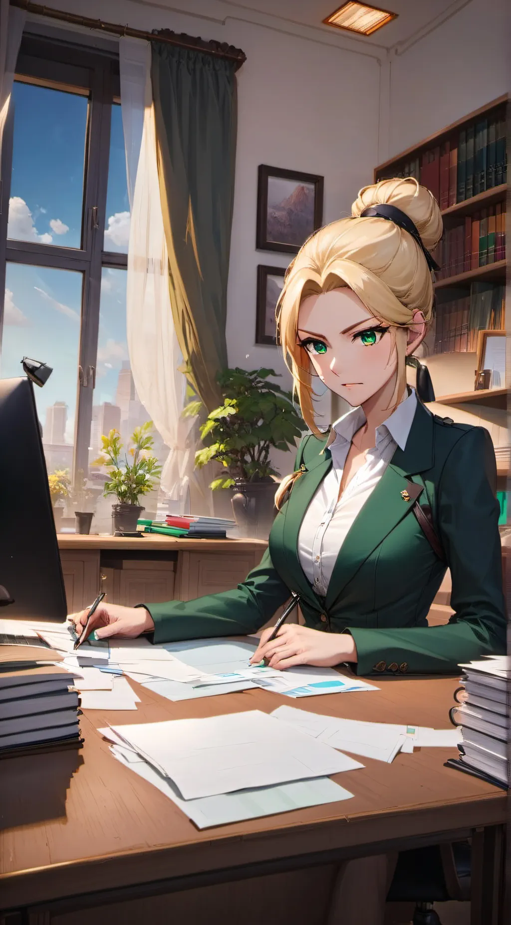 ai character: Jennifer background