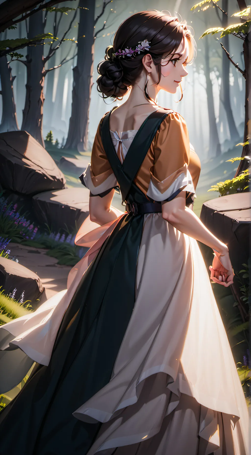 ai character: amy background