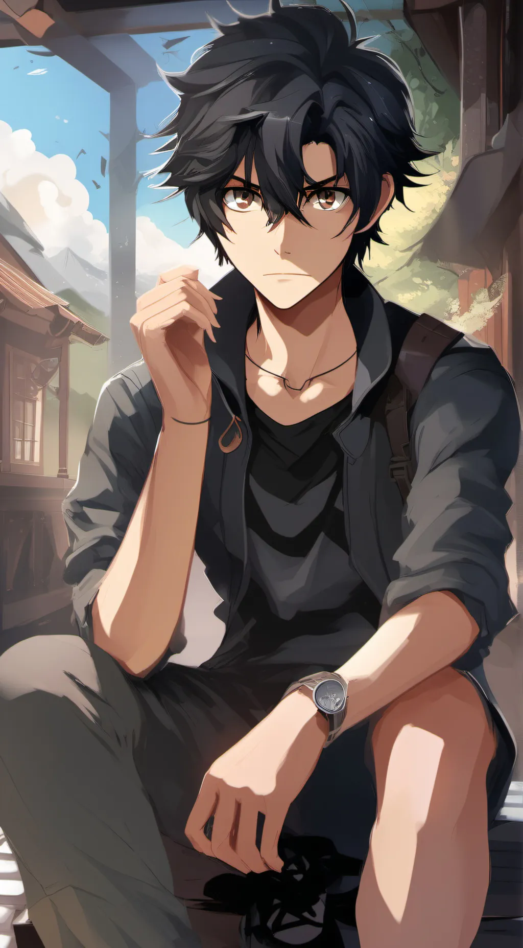 ai character: Henry background