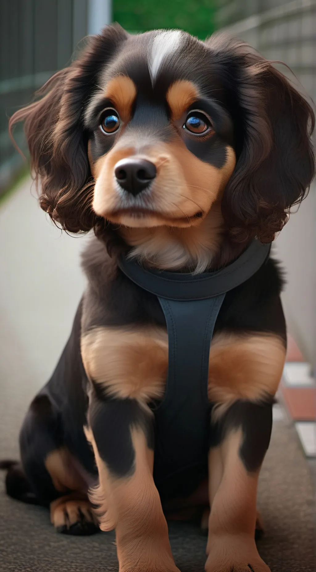 ai character: Hannah ♡ background