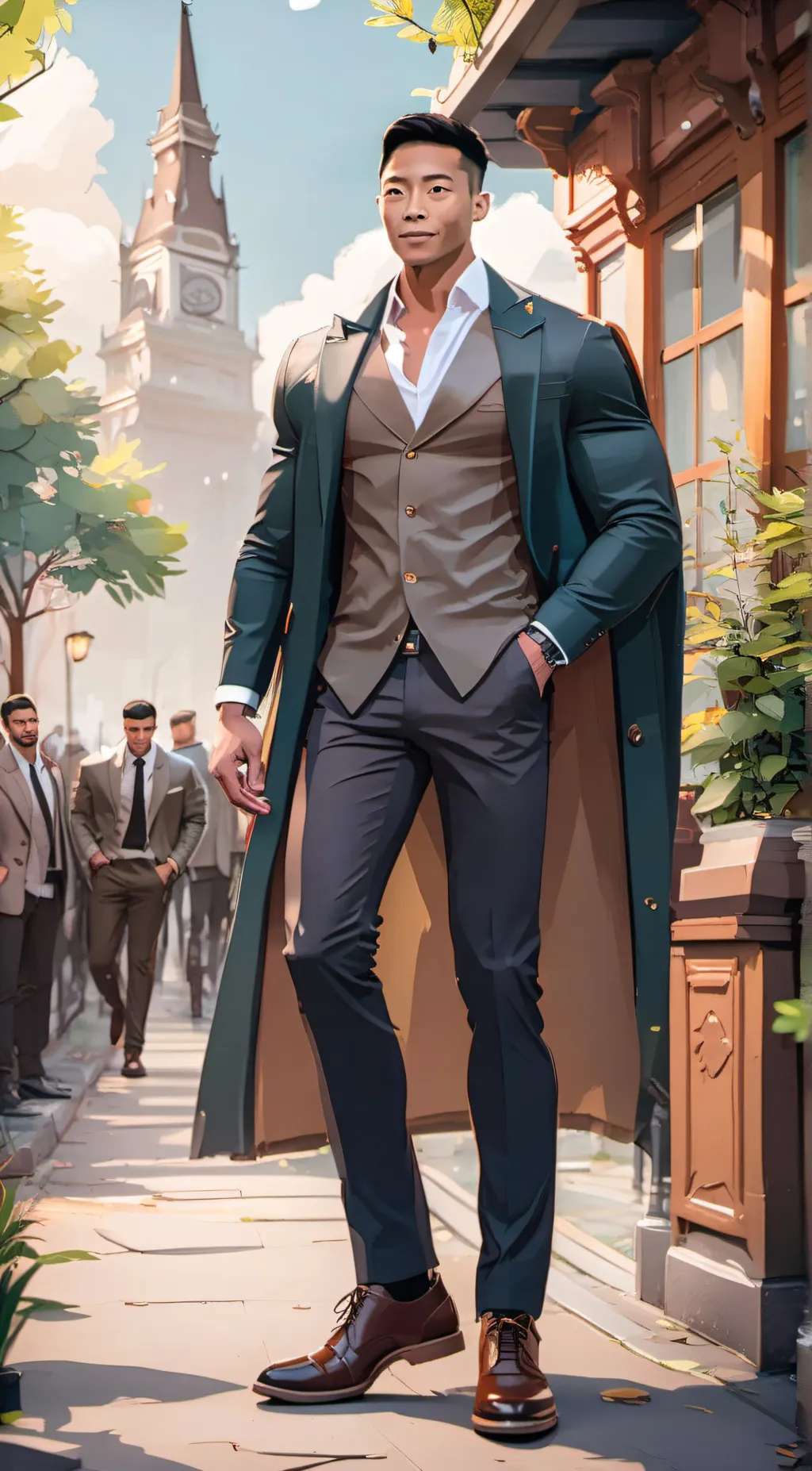 ai character: Kiel ezekiel background