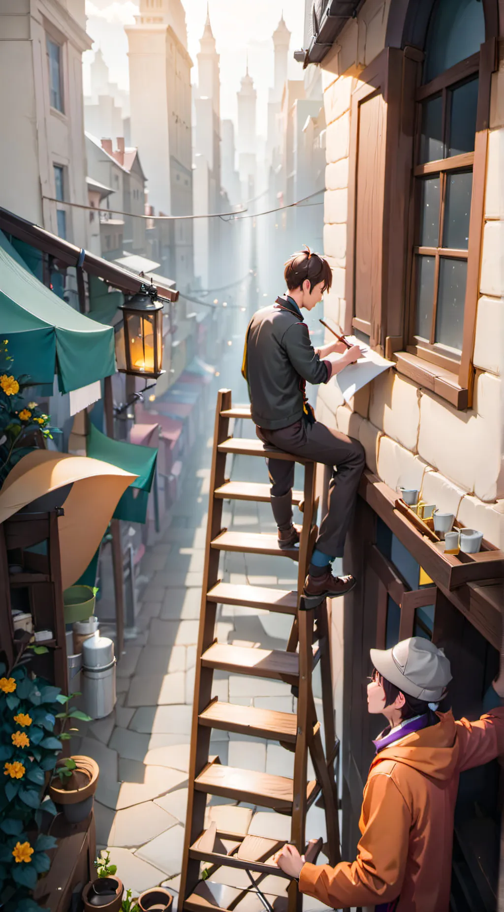 ai character: Liam background