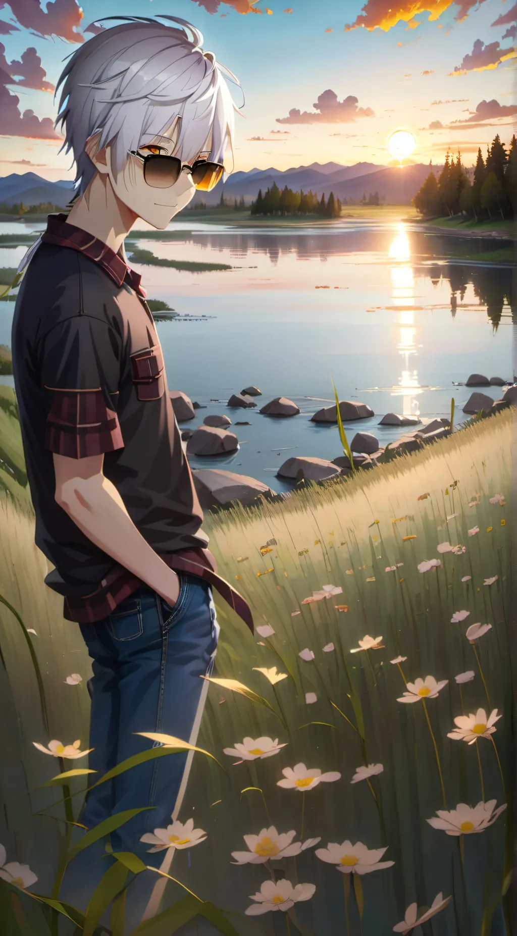 ai character: Xaei  background