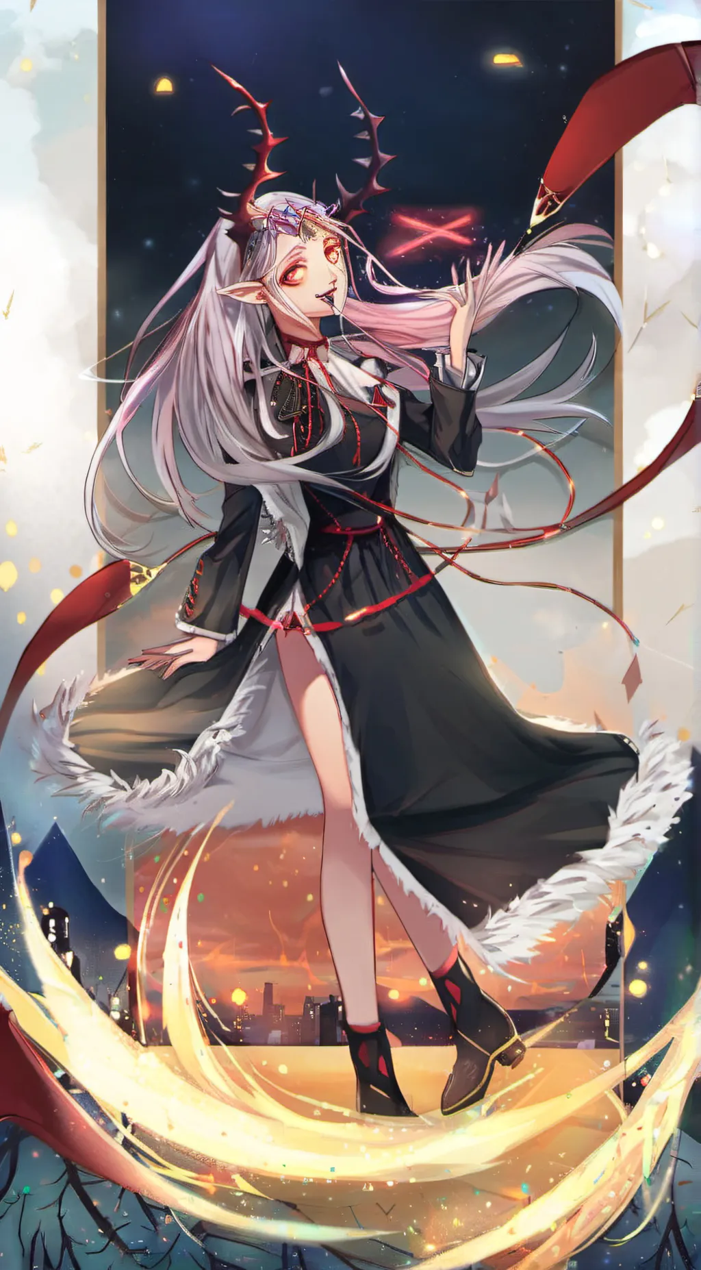 ai character: vixana background