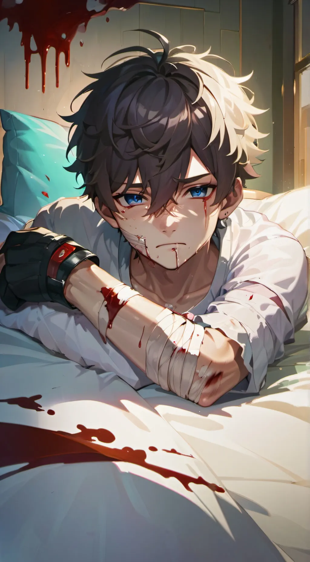 ai character: Mark background